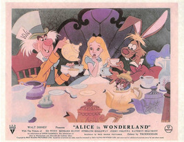 1951 Walt Disney Alice In Wonderland A Very Merry Unbirthday Mad Hatter  - £2.43 GBP