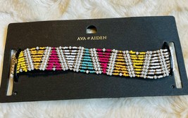 Ava &amp; Aiden Multicolor Beaded Choker Necklace ￼ - $24.70