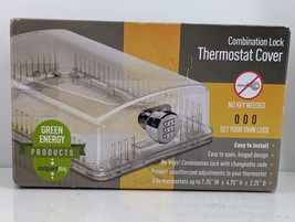 StatGuardPlus Universal Thermostat Guard Clear Changeable Combination Co... - $279.11 MXN