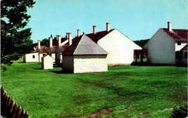 Barracks At Old Fort Wilkens Copper Harbor Michigan MI UNP Chrome Postcard L2 - £2.31 GBP