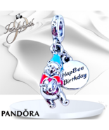 PANDORA Disney Winnie the Pooh Happy Birthday Charm 799385C01 US SELLER - $57.26 CAD
