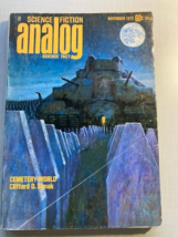 November 1972 - ANALOG SCIENCE FICTION Magazine - Clifford Simak Cemeter... - $4.50