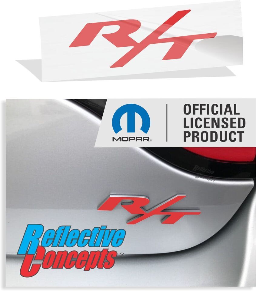 R/T Badge Overlay Decal for 2006-2023 Dodge Charger R/T