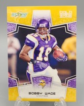 2008 Score Gold Zone Minnesota Vikings Football Card #174 Bobby Wade /400 - £0.83 GBP