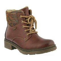 Womens Boots Ankle Water Resistant Spring Step Brown Marylee Shoes-sz 41  US 9.5 - £37.39 GBP