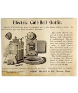 Electric Bell Telephones 1894 Advertisement Victorian Communication ADBN... - $27.32 CAD