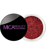 MICA BEAUTY Mineral Body &amp; Eye Shadow Glitter Sexy RED 221 Full Size 2.5... - $25.10 CAD