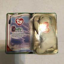 Ty Mcdonald&#39;s Legends Teenie Beanie Baby Chilly The Polar Bear. Sealed 2000 - $180.57 MXN