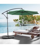 10ft Offset Patio Umbrella - Dark Green - $202.38 CAD
