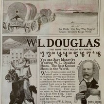 1917 W.L. Douglas Shoes Advertisement Wagon Frontier Horse Theme LGADYC4 - £13.98 GBP