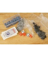 Vintage Board Game Parker Brothers RISK Lot Replacement Parts Cards Dice... - $16.82