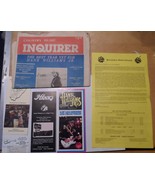 Hank Williams Jr. Collection Vintage Mag Flyers Event Dates Fan Club mem... - $276.49 MXN