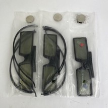 Lot of 3 Pairs Samsung SSG-4100GB 3D Glasses - LOOK - £21.83 GBP