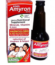 Amyron  Syrup 200ml increase haemoglobin and red blood cells, reduction ... - $378.42 MXN