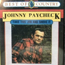 Johnny Paycheck Best Of Country Compilation Cassette Tape Vintage - £7.95 GBP