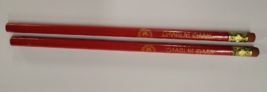 2 Vintage Charlie Chan Restaurants Advertising Pencils - £11.65 GBP