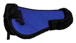 23" x 22" Horse English Saddle Contoured Quilted Fleece Lined Half Pad 7... - $34.99