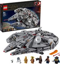 LEGO 75257 Star Wars Millennium Falcon, Construction Toy, Starship with ... - £494.97 GBP
