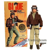 Year 1996 Gi Joe World War Ii Classic 12&quot; Soldier Figure Brunette Action Pilot - £78.62 GBP