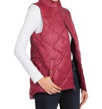 Zenana Diamond Quilted Vest Dark Red - $34.00