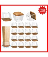 Versatile 16 Pack Chair Leg Caps - Non-Slip Protectors for All Furniture... - $606.31 MXN