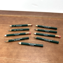 Set of 9 Small Green The Villages Florida Golf Pencil Lot - $14.95