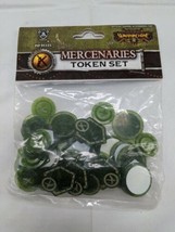 Warmachine Mercenaries Token Set Privateer Press Official Gaming Acessories - £14.00 GBP