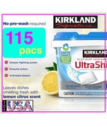 Dishwasher Detergent 115-count, Performance UltraShine, Kirkland Signatu... - $653.89 MXN