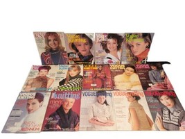 Vintage Vogue Knitting Magazines Lot of 14 Issues 1969-2009/2010 - £38.64 GBP