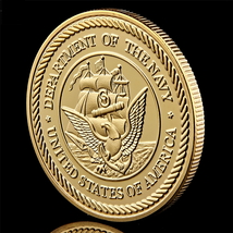 Souvenir Coin,Challenge Coins,Department Of The Navy,Military Coin  - $9.90