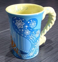 Disney Parks FROZEN Elsa Signature Deluxe Ceramic Coffee Hot Cocoa Cup M... - £31.78 GBP