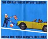 1965 Take Your Car to Great Britain by Car Ferry Brochure - £19.35 GBP