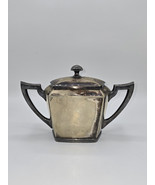 Sheffield Silverplate Sugar Bowl With Lid - $1,056.02 MXN
