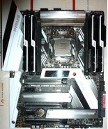 X299-DELUXE II with i9-7980xe with an i7-7800X IHS delidded. (No GPU) - $11,994.81 MXN