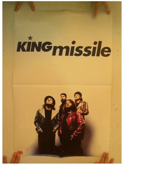 King Missile Poster Two Sided - $44.99