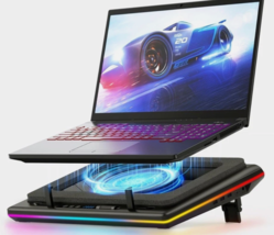 llano V-12 Laptop Cooling Pad Gaming Cooler w/ Turbo 5.5 Inch Fan, RGB L... - $119.47 CAD