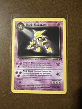 Dark Alakazam Team Rocket 18/82 Non-Holo Rare Pokemon card - $9.90