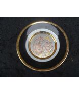 The Art of Chokin 24k Gold Edged Commemorative Plate with Butterflies 80359 - $309.92 MXN