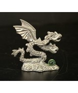 Spoontiques Pewter 2-Headed Dragon Figurine Hydra DND RPG Vtg CMR 882 1.... - $159.93 MXN