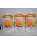 Real Techniques Miracle Complexion &amp; Concealer Sponge - 3 of each - Ligh... - $12.19