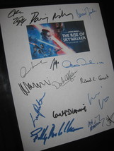 Star Wars The Rise of Skywalker Episode IX Signed Film Movie Screenplay Script X - £15.62 GBP