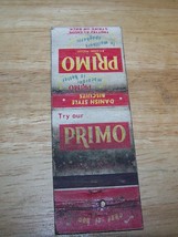 Primo Danish style biscuits Matchbook cover as is - $1.50