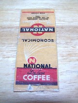 National Grocers Coffee middle west Matchbook cover - $2.50
