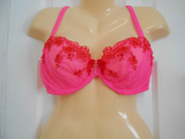 Victoria&#39;s Secret Hot Pink Push Up Without Padding Bra Sz 34B Nwt $49.50 - £19.24 GBP