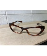 Frame-France Horn Rim Eyeglasses Frame Brown vintage Glasses Frame 44/21 - £25.22 GBP