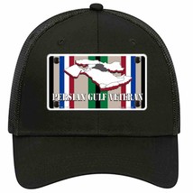 Persian Gulf Veteran Novelty Black Mesh License Plate Hat - £22.83 GBP