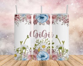 Skinny Tumbler with Straw, 20oz/30oz, Floral, GiGi - £28.51 GBP+