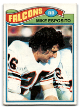 1977 Topps #294 Mike Esposito EX Excellent Falcons ID:66269 - $1.73