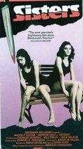 SISTERS (vhs) Brian De Palma ode to Hitchcock with his composer too - £0.00 GBP