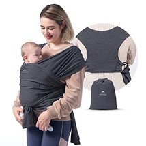 Baby Wrap Carrier Slings,Easy to Wear Infant Carrier Slings for Newborn to 50lbs - £47.36 GBP
